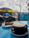 Fresh baking at Loxies cafe